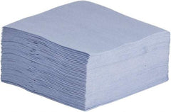 NuTrend Disposables - 1/4 Fold General Purpose Wipes - Poly Pack, 12" x 13" Sheet Size, Blue - All Tool & Supply