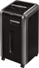 FELLOWES - 7/32" Strip, 20 Sheet Strip Cut Commercial Shredder - 17-3/4" Long x 17-1/8" Wide x 30-3/4" High, Level 2 Security, 16 Gal Wastebasket - All Tool & Supply