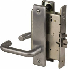 Schlage - Passage Lever Lockset for 1-3/4" Thick Doors - Exact Industrial Supply