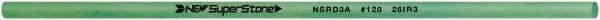 Value Collection - Round Ceramic Finishing Stick - 100mm Long x 3mm Wide x 3mm Thick, 120 Grit - All Tool & Supply