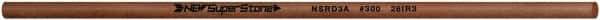 Value Collection - Round Ceramic Finishing Stick - 100mm Long x 3.175mm Wide x 3.2mm Thick, 300 Grit - All Tool & Supply