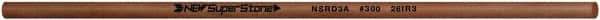 Value Collection - Round Ceramic Finishing Stick - 50mm Long x 3.175mm Wide x 3.2mm Thick, 300 Grit - All Tool & Supply