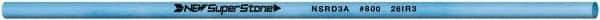 Value Collection - Round Ceramic Finishing Stick - 100mm Long x 3mm Wide, 800 Grit - All Tool & Supply