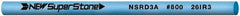 Value Collection - Round Ceramic Finishing Stick - 100mm Long x 2.35mm Wide, 800 Grit - All Tool & Supply