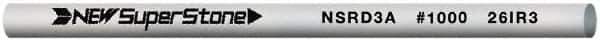 Value Collection - Round Ceramic Finishing Stick - 50mm Long x 2.35mm Wide, 1,000 Grit - All Tool & Supply