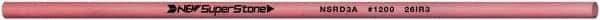 Value Collection - Round Ceramic Finishing Stick - 100mm Long x 3.175mm Wide, 1,200 Grit - All Tool & Supply