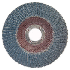 ‎4-1/2″ × 7/8″ Flap Disc BlueFire Type 29 Fiberglass Plate 24 Grit - All Tool & Supply