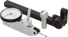 SPI - 8 Piece, 0" to 0.03" Measuring Range, 1-1/4" Dial Diam, 0-15-0 Dial Reading, White Dial Test Indicator Kit - 0.0005" Accuracy, 0.64" Contact Point Length, 0.079" Ball Diam, 0.0005" Dial Graduation - All Tool & Supply