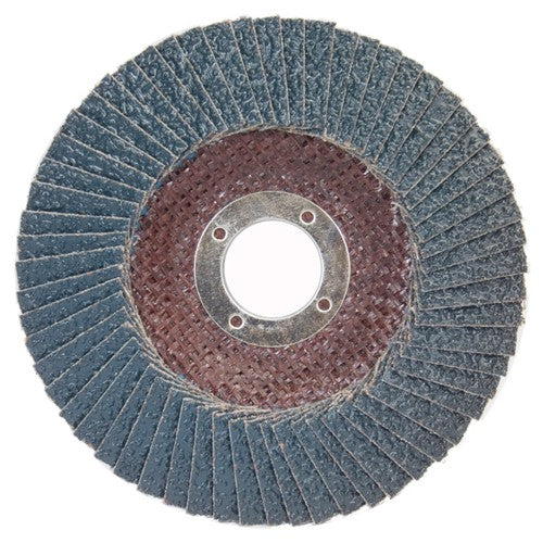 5″ × 7/8″ Flap Disc BlueFire Type 29 Fiberglass Plate 24 Grit - All Tool & Supply