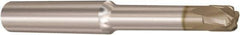 Seco - 1.5mm, 3 Flute, Single End, Solid Carbide, 0.75mm Corner Radius End Mill - 60mm OAL, 10° Helix, Right Hand Flute, 0.75mm LOC, Right Hand Cut, - All Tool & Supply