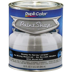 Dupli-Color - Brilliant Silver Automotive Topcoat - 1 Qt Can - All Tool & Supply