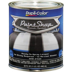 Dupli-Color - Jet Black Automotive Topcoat - 1 Qt Can - All Tool & Supply