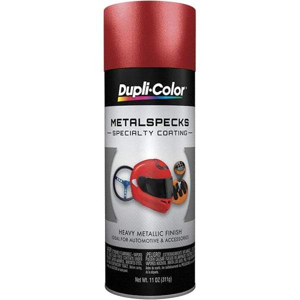 Dupli-Color - Metal Flake Retro Red Automotive Topcoat - 11 oz Aerosol Can - All Tool & Supply