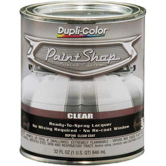 Dupli-Color - Clear Gloss Topcoat Automotive Topcoat - 1 Qt Can - All Tool & Supply