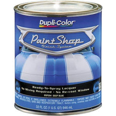 Dupli-Color - Deep Blue Automotive Topcoat - 1 Qt Can - All Tool & Supply