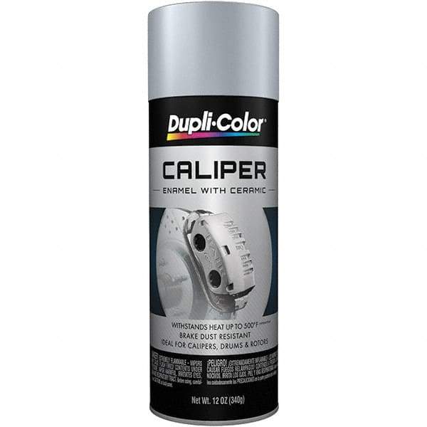 Dupli-Color - 12 oz Silver Automotive Heat Resistant Paint - Gloss Finish, 500°F Max Temp, Comes in Aerosol Can - All Tool & Supply