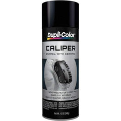 Dupli-Color - 12 oz Black Automotive Heat Resistant Paint - Gloss Finish, 500°F Max Temp, Comes in Aerosol Can - All Tool & Supply