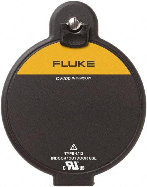 Fluke - 4\x94 Diam, Infrared Viewing Window - 9.35" View Area, .16\x94 Thickness, Use with Fluke IR Cameras - All Tool & Supply