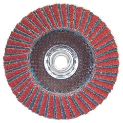 ‎4-1/2″ × 5/8″-11 60 Grit Type 29 Red Heat Flap Disc - All Tool & Supply