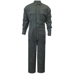 National Safety Apparel - Size M Green HRC 2 Flame Resistant/Retardant Coveralls - Exact Industrial Supply