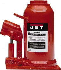 Jet - Manual Bottle, Screw, Ratchet & Hydraulic Jacks Type: Hydraulic Bottle Jack Load Capacity (Ton): 17-1/2 (Inch) - All Tool & Supply