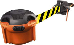 PRO-SAFE - 7-11/16" Wide x 5" High Barricade Tape Dispenser - 1.97 Lb, Orange - All Tool & Supply