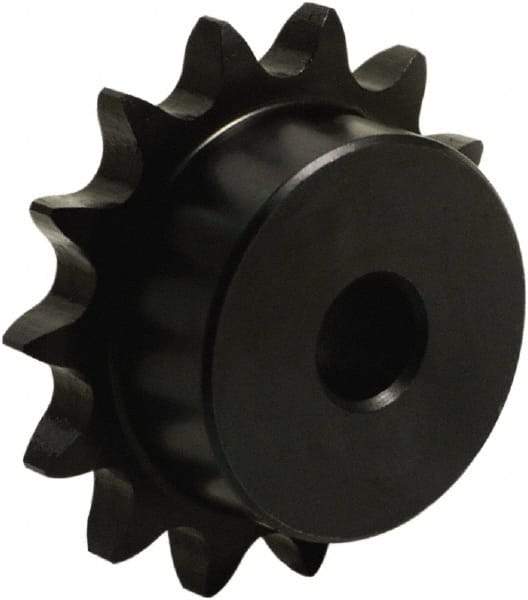 Tritan - 10 Teeth, 1/2" Chain Pitch, Chain Size 40, Plain Bore Sprocket - 1/2" Bore Diam, 1.618" Pitch Diam, 1.85" Outside Diam - All Tool & Supply