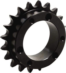 Tritan - 18 Teeth, 1" Chain Pitch, Chain Size 80, QD Sprocket - 5.759" Pitch Diam, 6.26" Outside Diam - All Tool & Supply