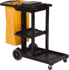 O-Cedar - 100 Qt Plastic Janitor Cart - 18-1/4" Width - All Tool & Supply