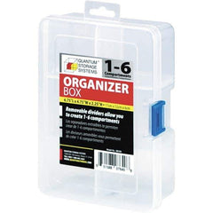 Quantum Storage - Compartment Storage Boxes & Bins Type: Storage Box Number of Compartments: 6.000 - All Tool & Supply