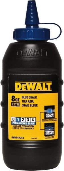 DeWALT - 8 oz Container Chalk Refill - Blue - All Tool & Supply