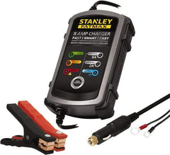 Stanley - 12 Volt Automatic Charger/Maintainer - 8 Amps - All Tool & Supply