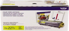 Brother - Yellow Toner Cartridge - Use with Brother HL-310CW, 3170CW, 3180CDW, MFC-9130CW, 9330CDW, 9340CW - All Tool & Supply