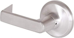 Stanley - Grade 2 Dummy Lever Lockset - 2-3/8 & 2-3/4" Back Set, Keyless Cylinder, Brass Alloy, Satin Chrome Finish - All Tool & Supply