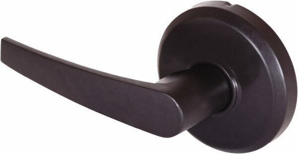 Stanley - Grade 2 Dummy Lever Lockset - 2-3/4" Back Set, Keyless Cylinder, Brass Alloy, Oil Rubbed Bronze Finish - All Tool & Supply