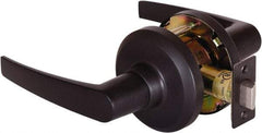 Stanley - Grade 2 Passage Lever Lockset - 2-3/4" Back Set, Keyless Cylinder, Brass Alloy, Oil Rubbed Bronze Finish - All Tool & Supply