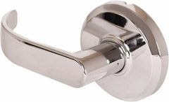 Stanley - Grade 2 Dummy Lever Lockset - 2-3/4" Back Set, Keyless Cylinder, Brass Alloy, Bright Chrome Finish - All Tool & Supply