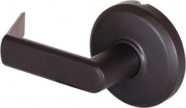 Stanley - Grade 2 Dummy Lever Lockset - 2-3/4" Back Set, Keyless Cylinder, Brass Alloy, Oil Rubbed Bronze Finish - All Tool & Supply