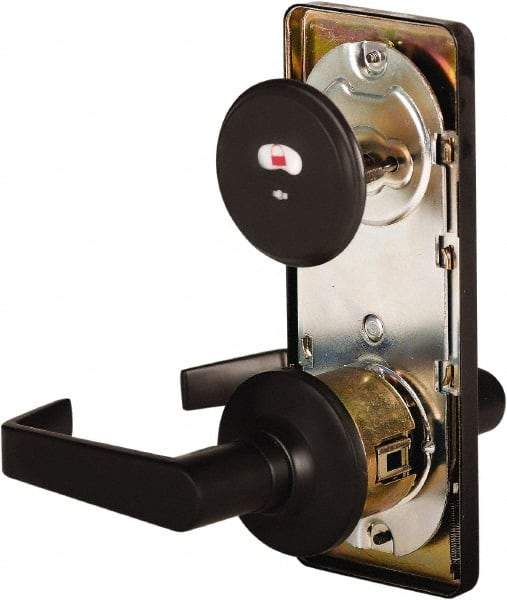 Stanley - Grade 2 Passage Lever Lockset - 2-3/4" Back Set, Keyless Cylinder, Brass Alloy, Oil Rubbed Bronze Finish - All Tool & Supply