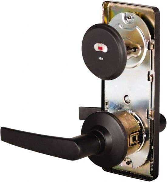 Stanley - Grade 2 Passage Lever Lockset - 2-3/4" Back Set, Keyless Cylinder, Brass Alloy, Oil Rubbed Bronze Finish - All Tool & Supply