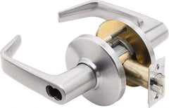 Best - Grade 1 Dormitory Lever Lockset - 2-3/4" Back Set, Keyless Cylinder, Brass Alloy, Satin Chrome Finish - All Tool & Supply