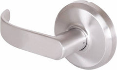 Stanley - Grade 1 Dummy Lever Lockset - 2-3/4" Back Set, Keyless Cylinder, Brass Alloy, Satin Chrome Finish - All Tool & Supply