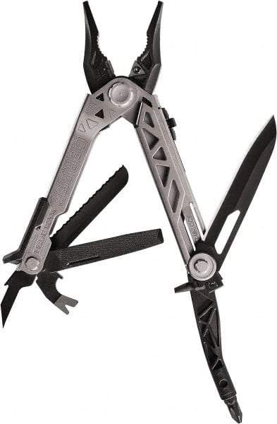 Gerber - 14 Piece, Center Drive Multi-Tool Set - Stainless Steel, 4-45/64" Closed Length - All Tool & Supply