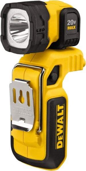 DeWALT - 20 Volts, 500 Lumens, Cordless Work Light - Yellow/Black, Up to 27 hr Run Time - All Tool & Supply