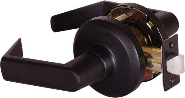 Stanley - Grade 1 Passage Lever Lockset - 2-3/4" Back Set, Keyless Cylinder, Brass Alloy, Oil Rubbed Bronze Finish - All Tool & Supply