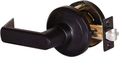 Stanley - Grade 1 Communicating Lever Lockset - 2-3/4" Back Set, Key In Lever Cylinder, Brass Alloy, Oil Rubbed Bronze Finish - All Tool & Supply