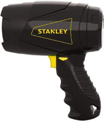 Stanley - Black Halogen Spotlight - 400 Lumens, 6 Volt, 3 Watt - All Tool & Supply