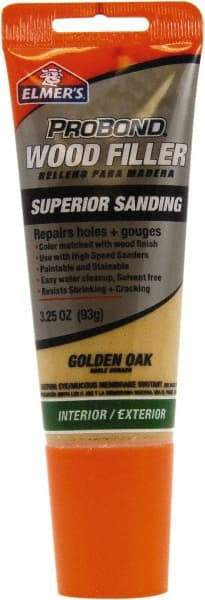 Elmer's - 3.25 oz Tube Wood Filler - Golden Oak - All Tool & Supply