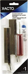 X-ACTO - Stainless Steel Hobby Knife with 2 Blades - #5 Blade, Plastic Handle - All Tool & Supply