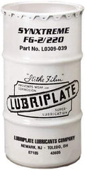 Lubriplate - 120 Lb Drum Calcium Extreme Pressure Grease - Tan, Extreme Pressure, Food Grade & High/Low Temperature, 450°F Max Temp, NLGIG 2, - All Tool & Supply